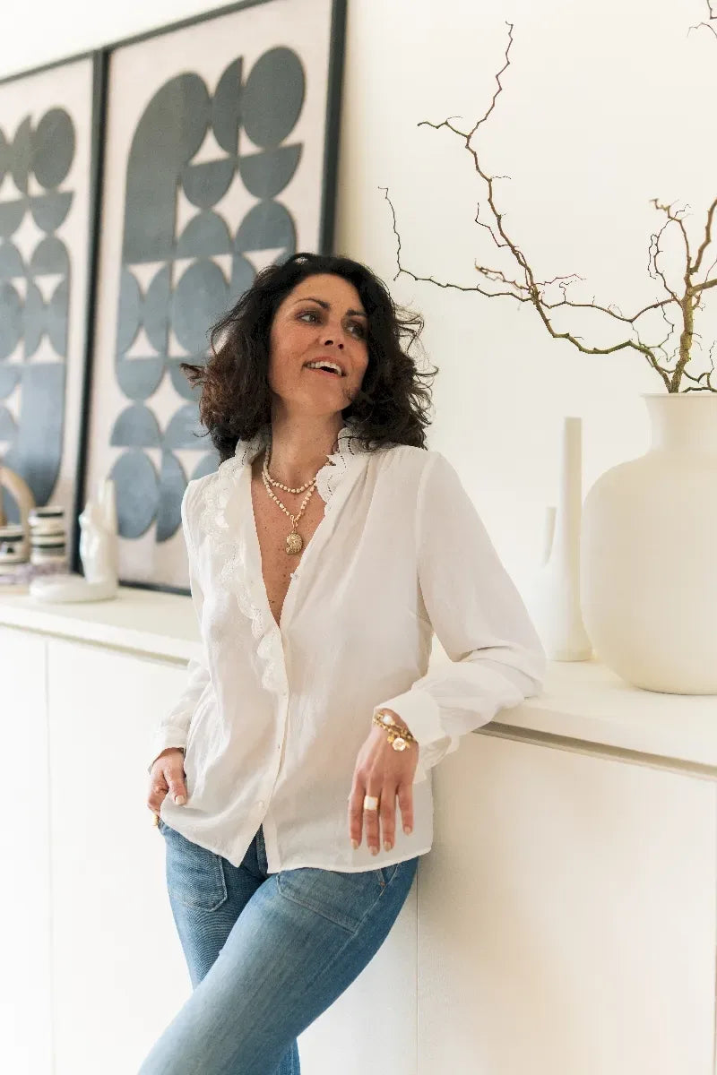 Bracelet en nacre, vue 3 - Paulette Quincaillerie