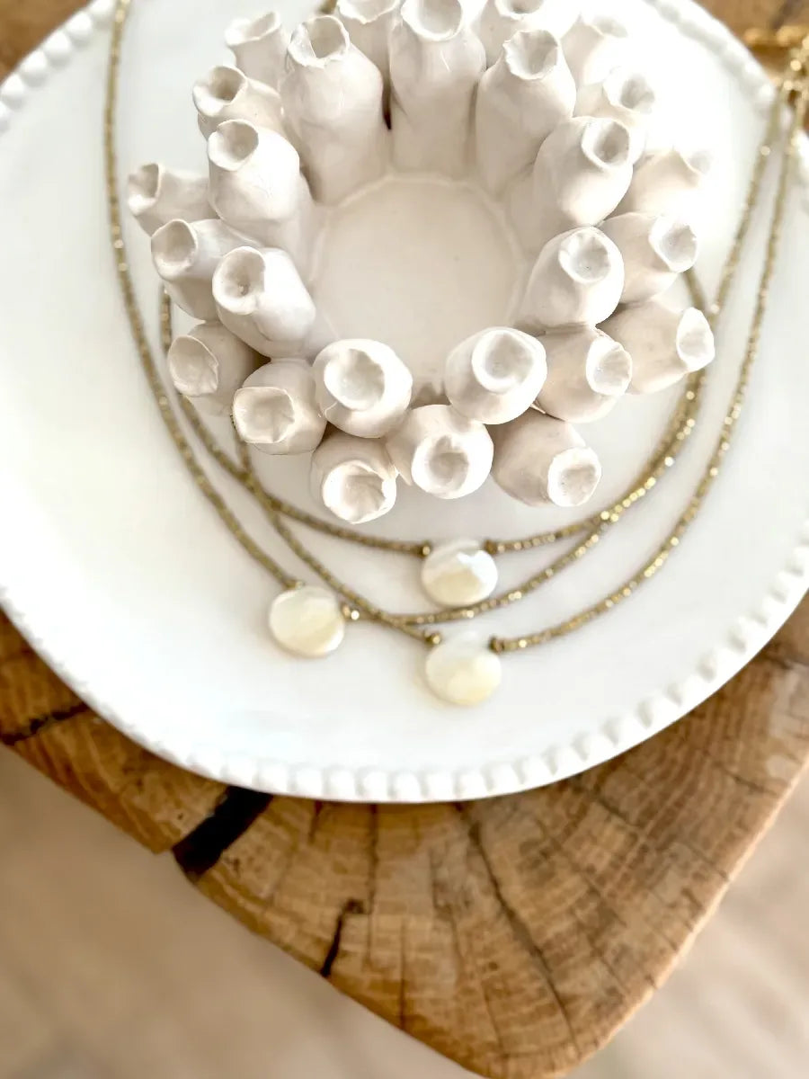 Collier en nacre, vue 4 - Paulette Quincaillerie