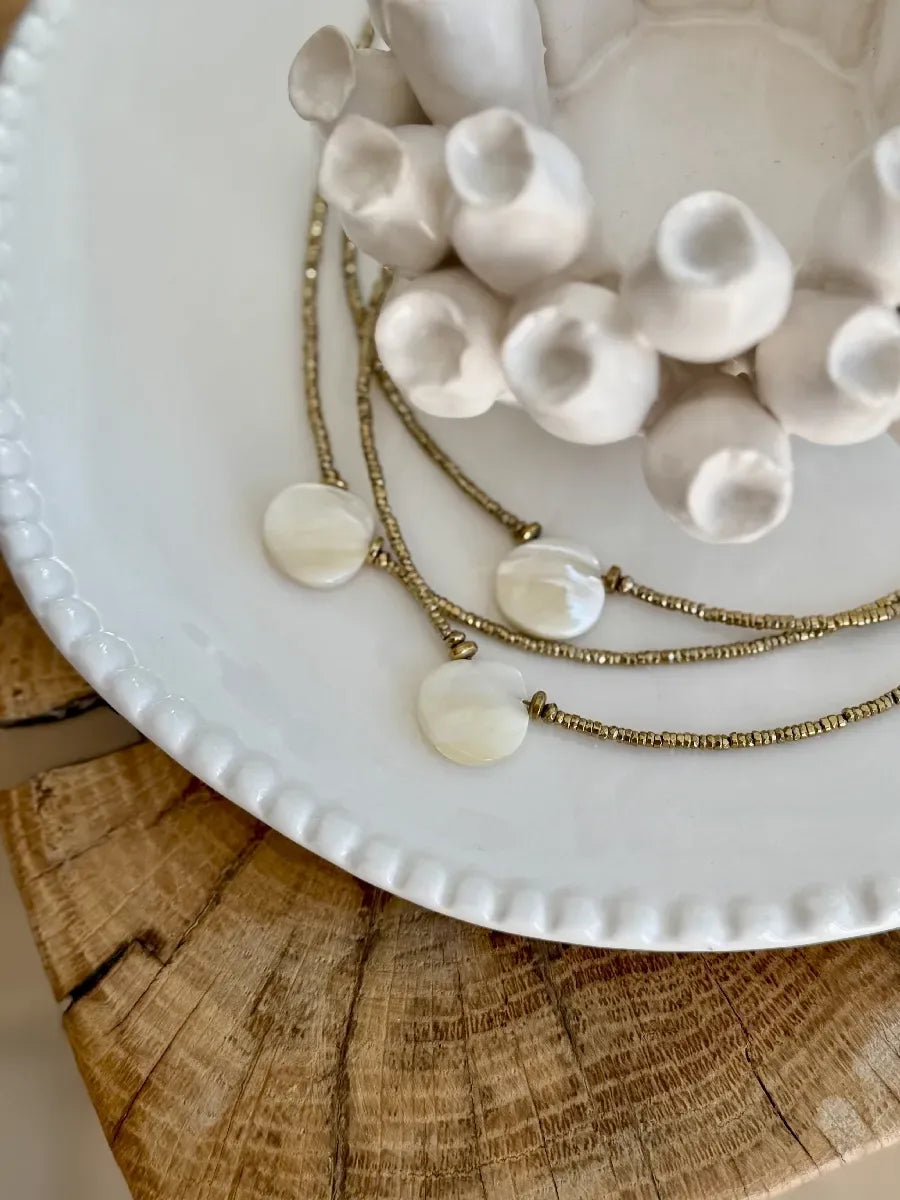 Collier en nacre - Paulette Quincaillerie