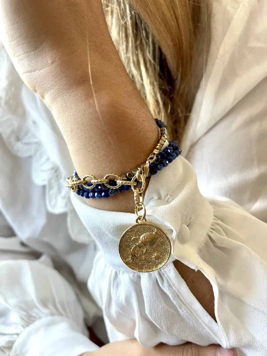 Collier en lapis-lazuli - Paulette Quincaillerie