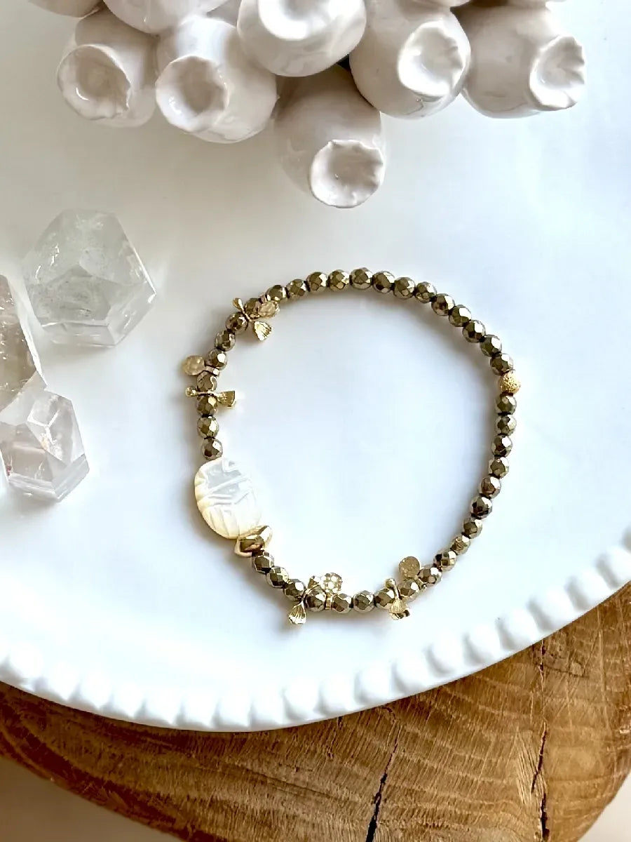 Bracelet en nacre - Paulette Quincaillerie