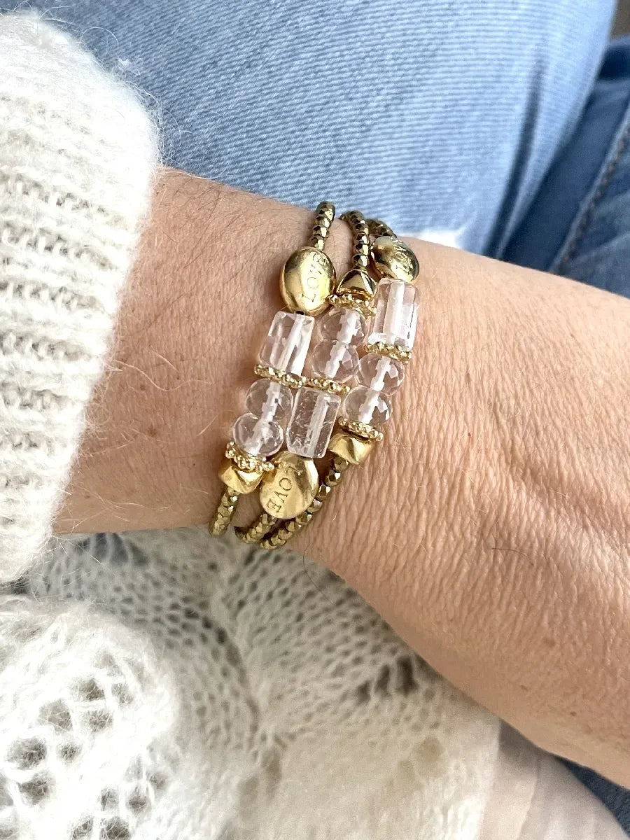bracelet gaia cristal de roche