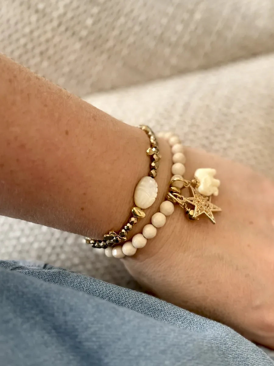 Bracelet en nacre, vue 6 - Paulette Quincaillerie