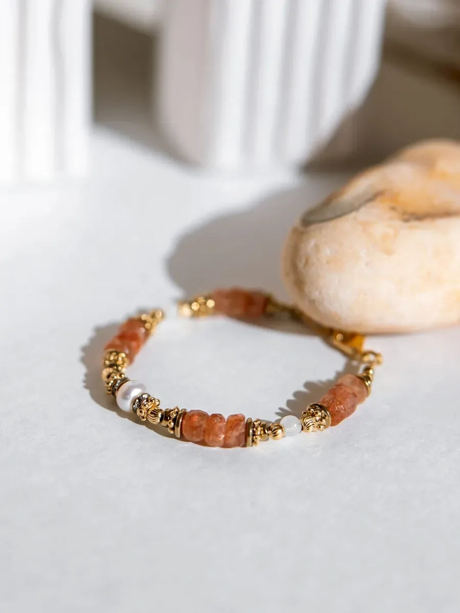 bracelet en pierre de soleil