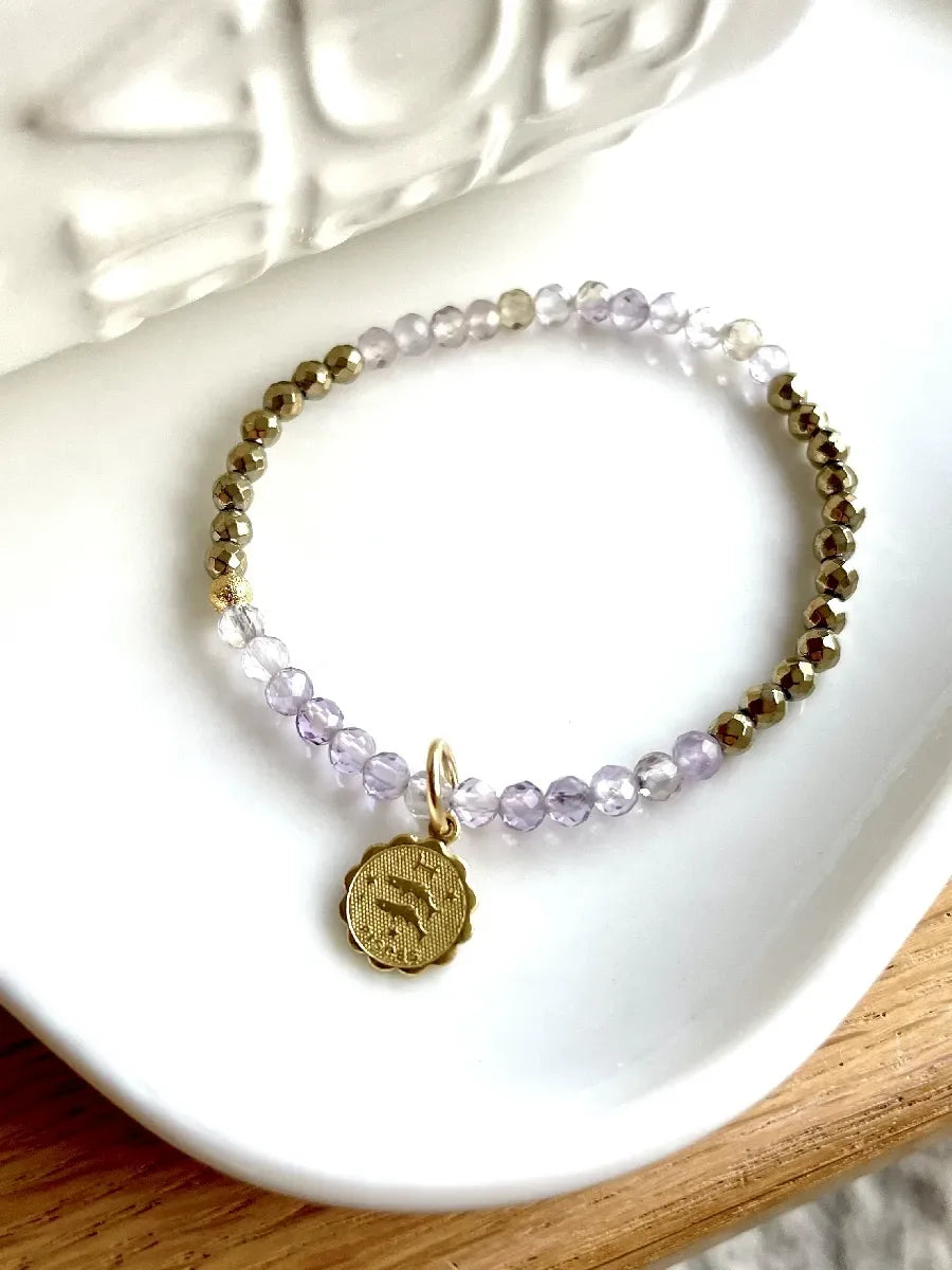 BRACELET POISSON ASTRO AMETHYSTE