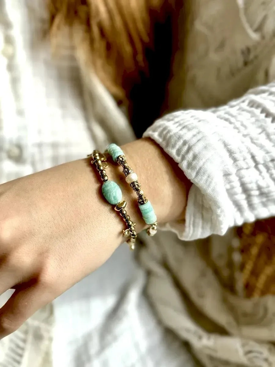 bracelet amazonite