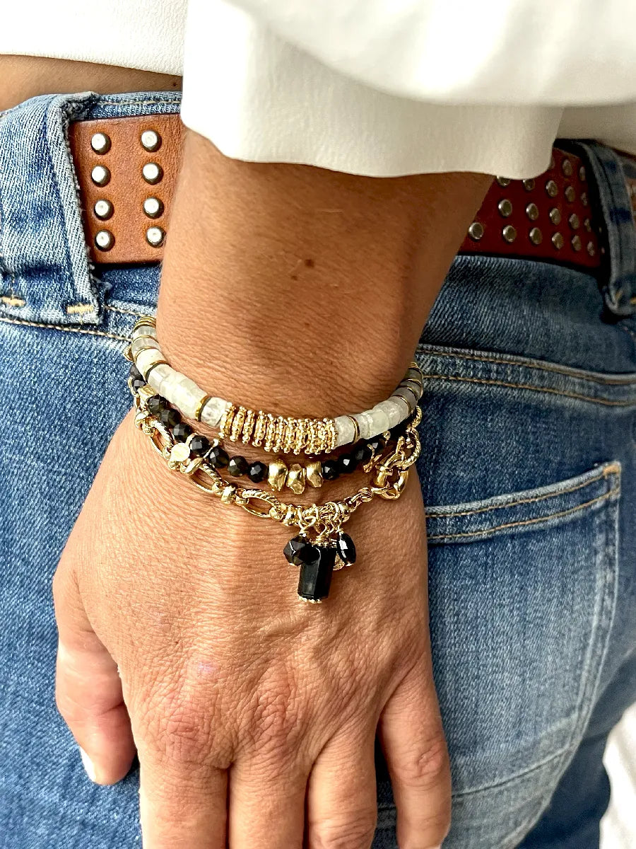 Bracelet en aigue-marine, vue 5 - Paulette Quincaillerie