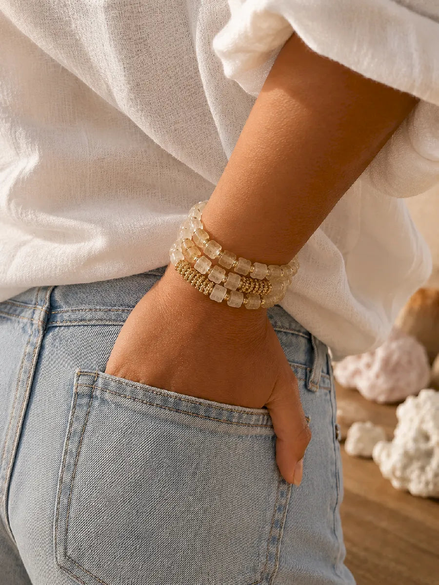 Bracelet en citrine - Paulette Quincaillerie