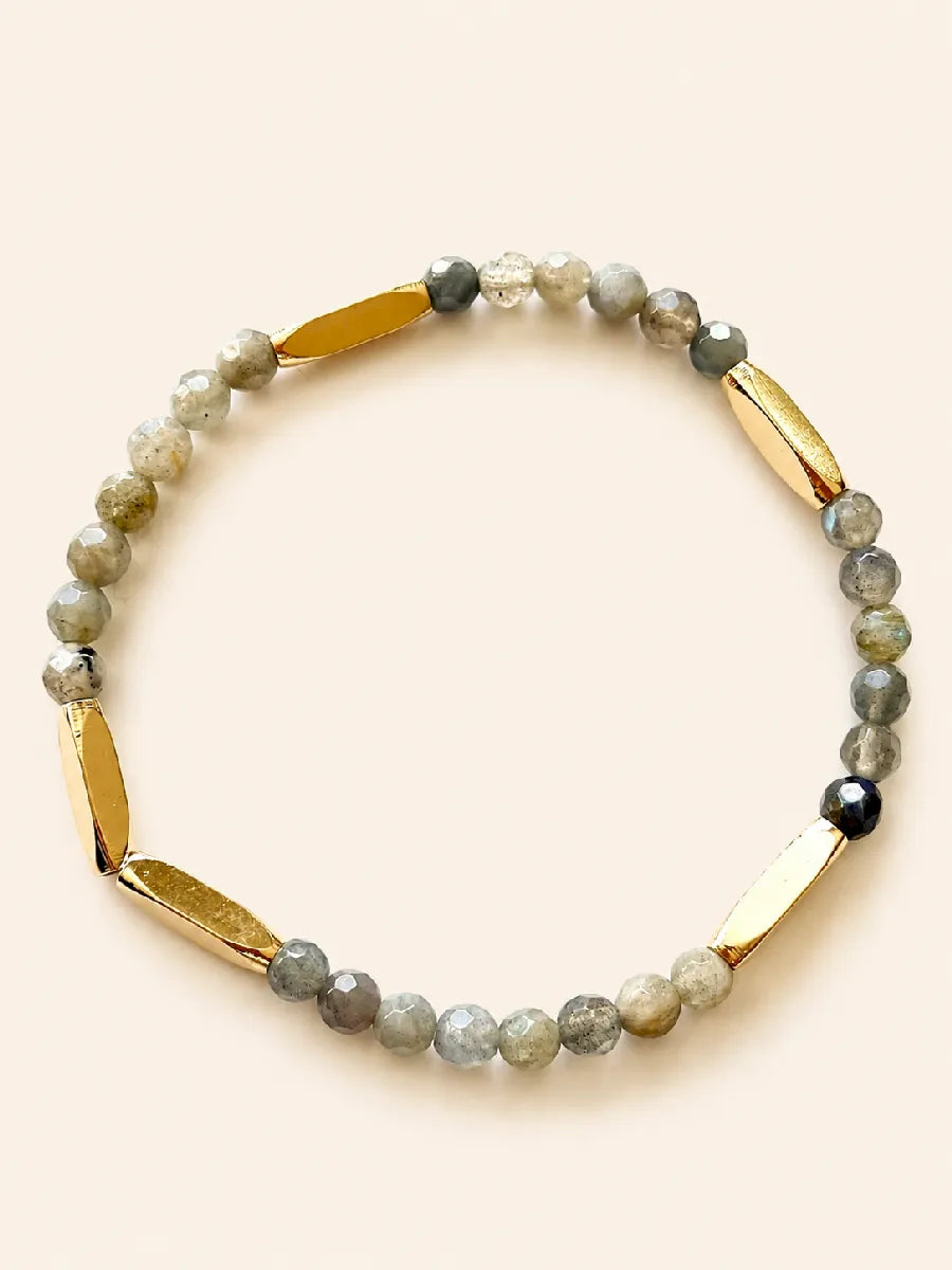 Bracelet en labradorite - Paulette Quincaillerie
