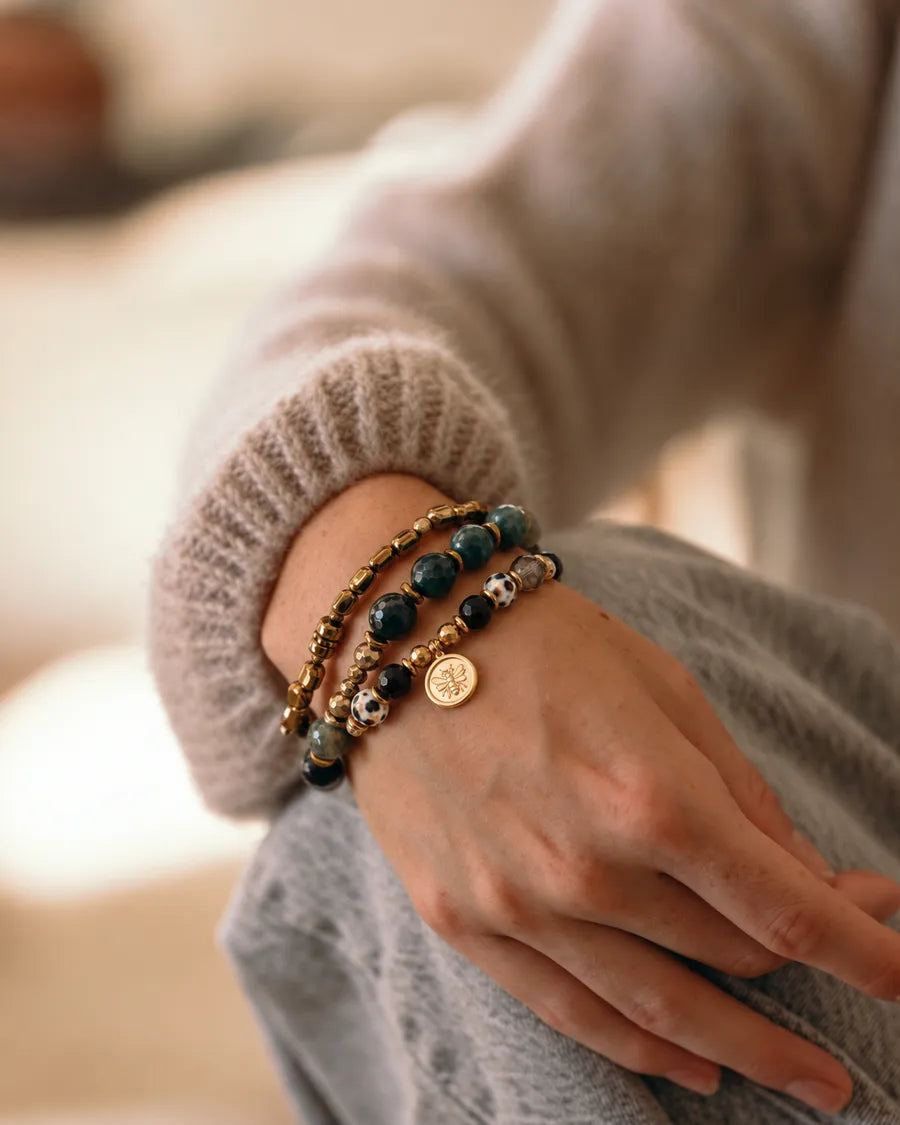 BRACELET ELENA AGATE BRÉSILIENNE
