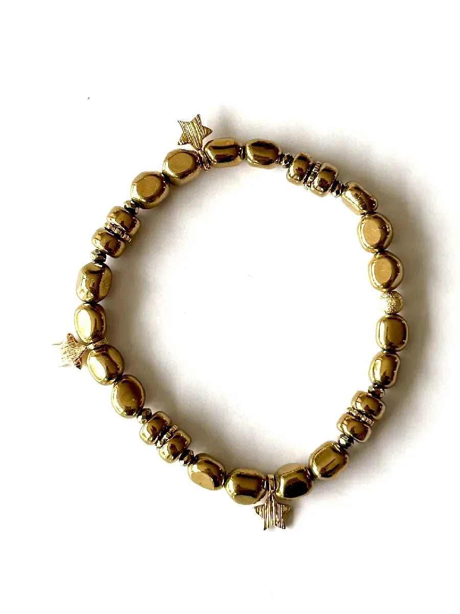 Bracelet en hématite - Paulette Quincaillerie