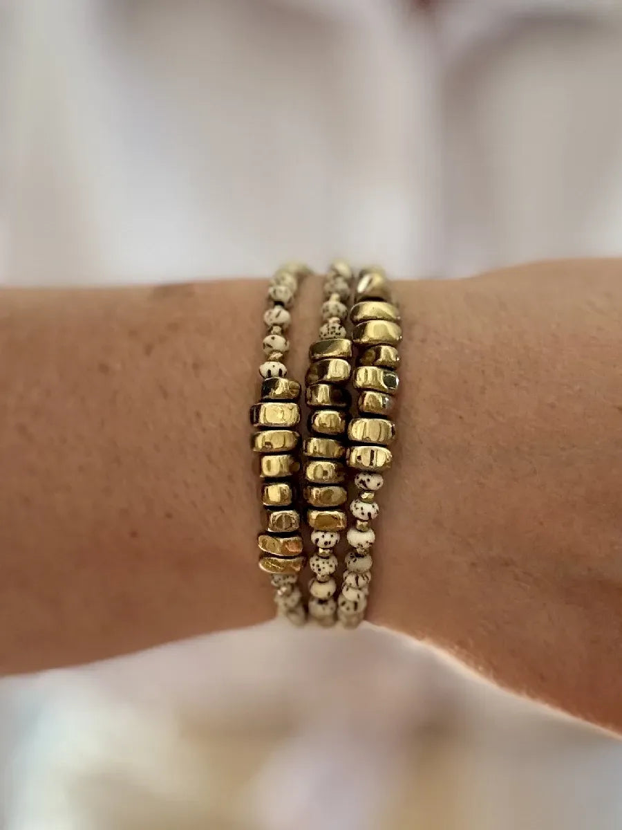 Bracelet en quartz fumé, vue 6 - Paulette Quincaillerie