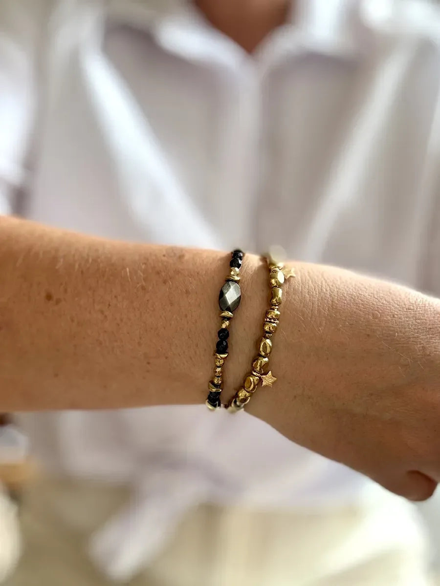 Bracelet en hématite, vue 5 - Paulette Quincaillerie