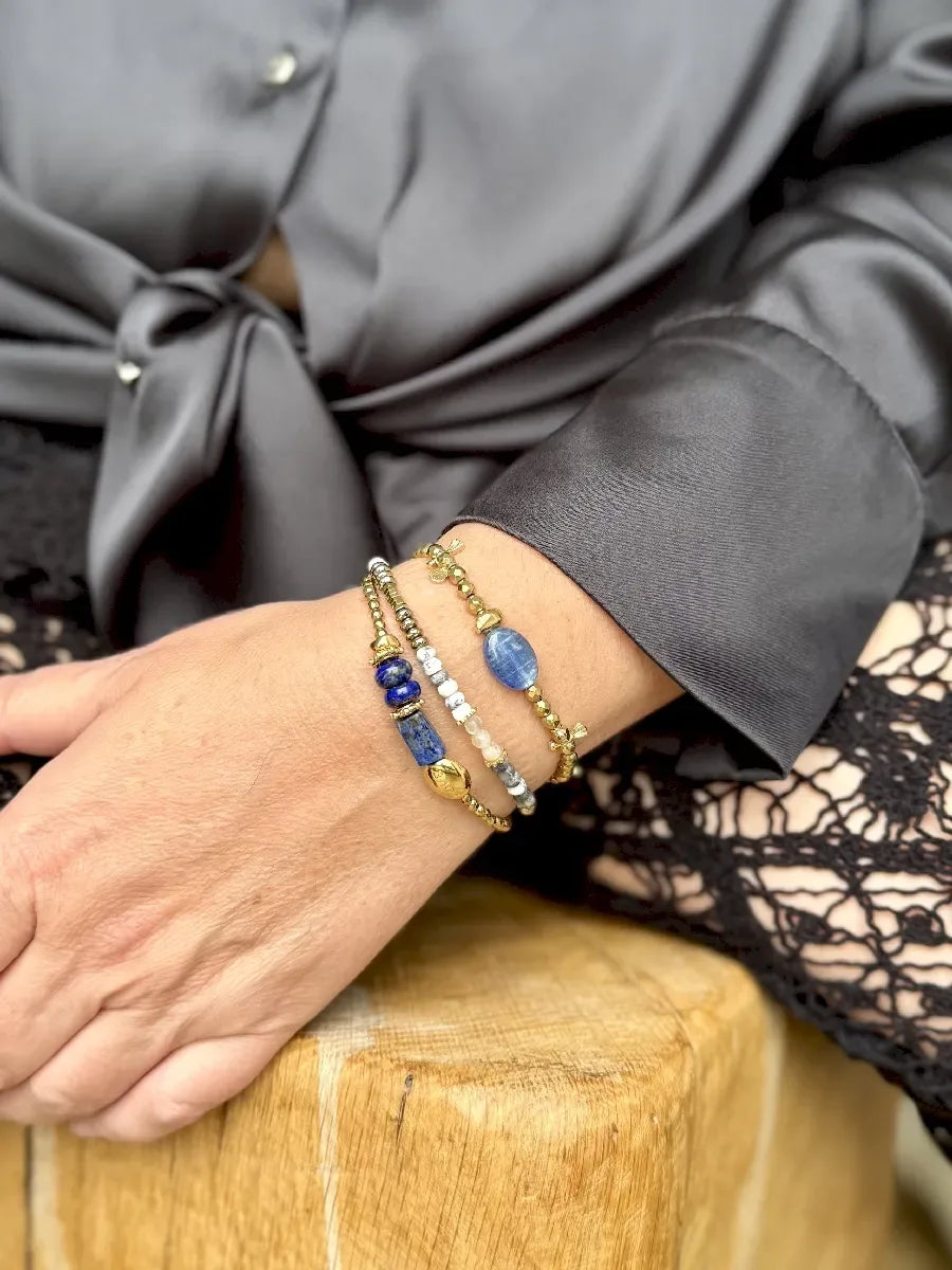 Bracelet en cyanite, vue 5 - Paulette Quincaillerie