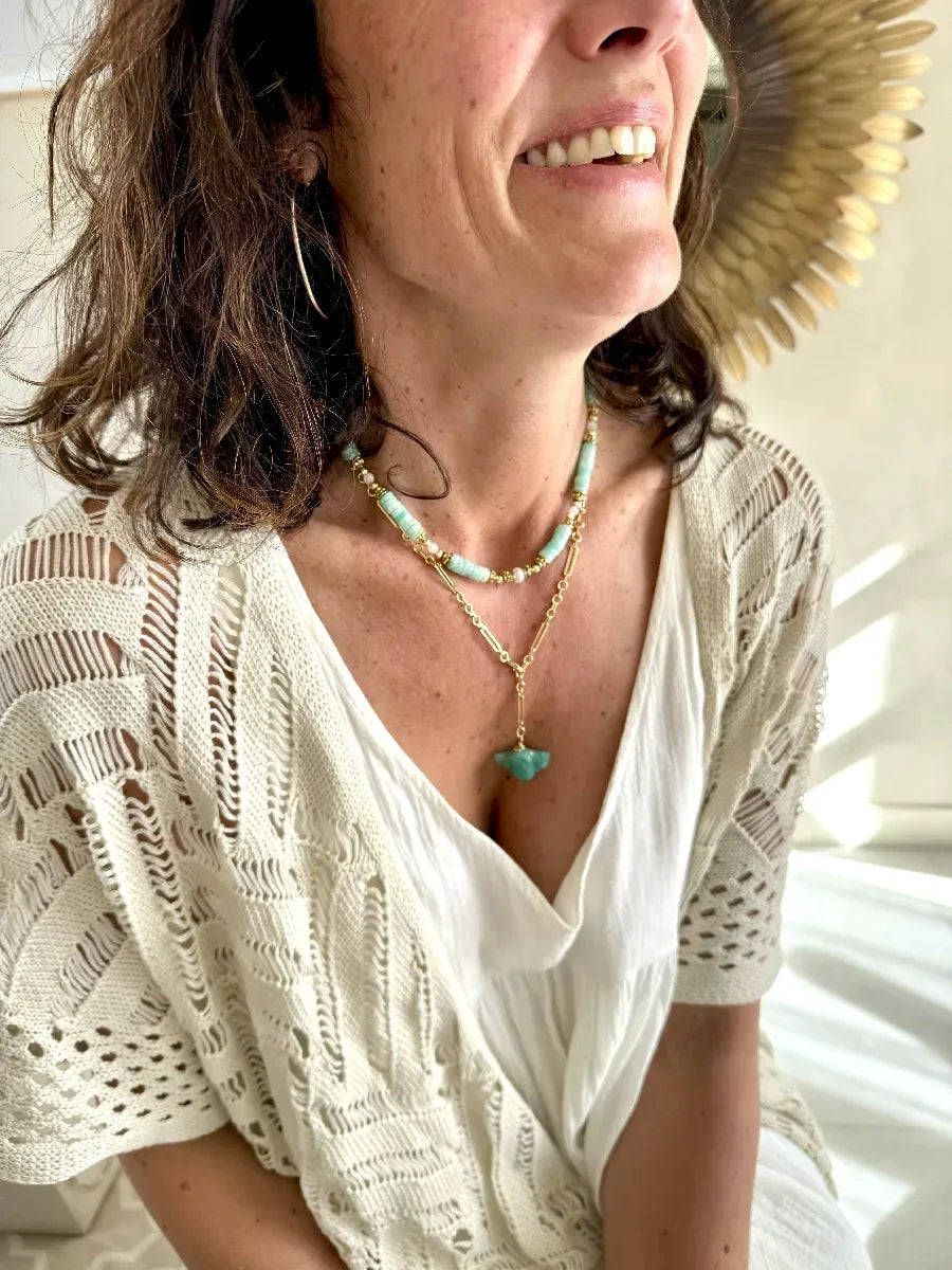 collier amazonite