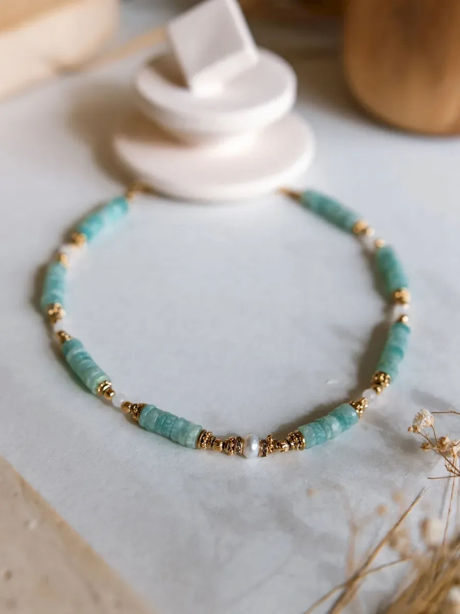 COLLIER IMANI amazonite