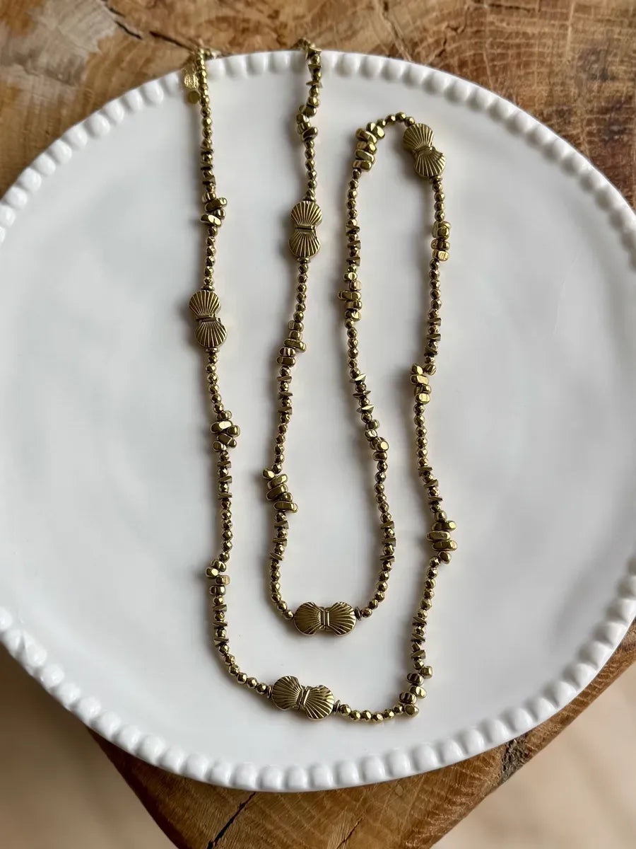 COLLIER PIERRES NATURELLES CRÉATRICE MADE IN FRANCE PAULETTEQUINCAILLERIE