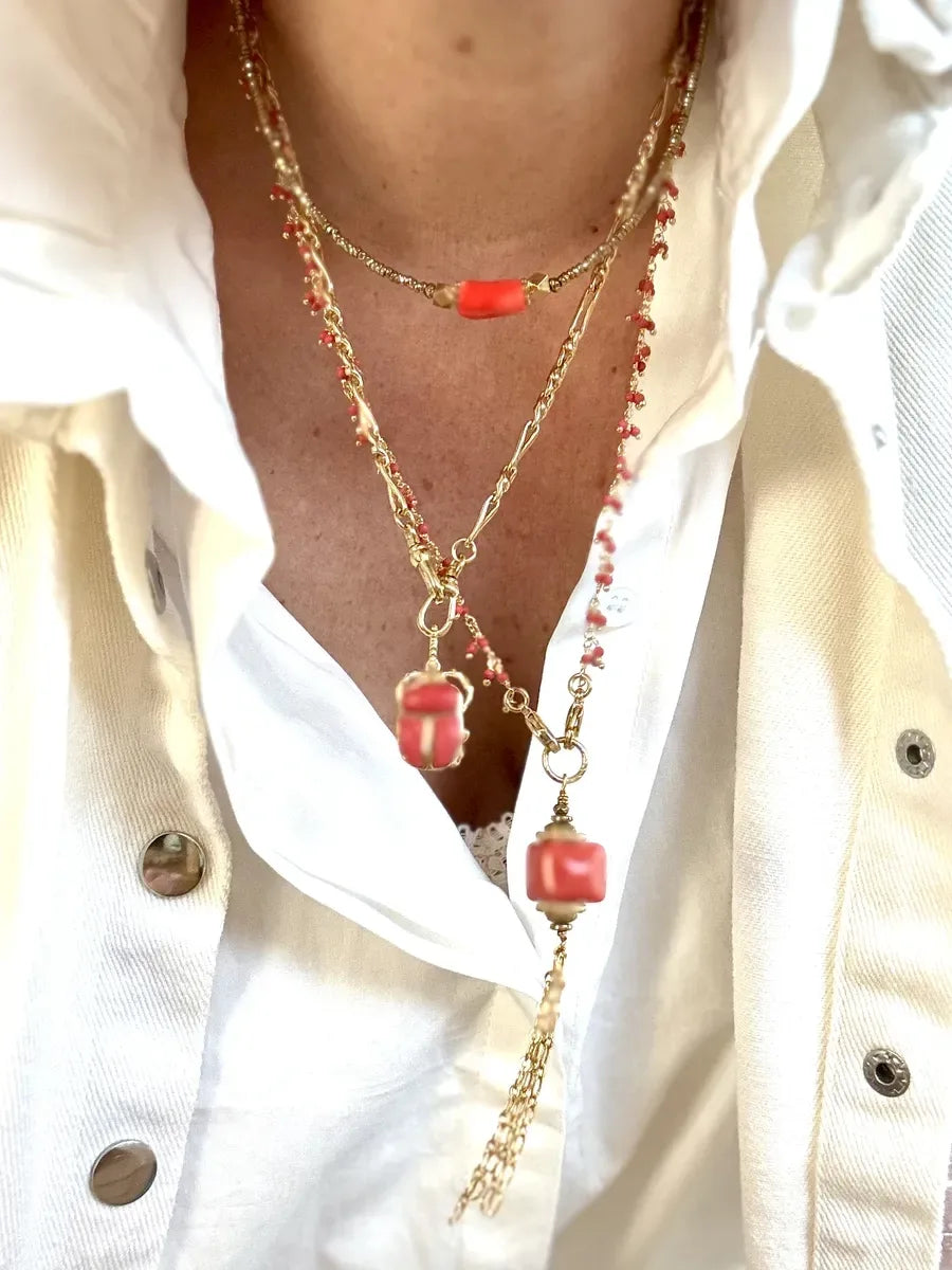 COLLIER PIERRES NATURELLES CRÉATRICE MADE IN FRANCE PAULETTEQUINCAILLERIE_35