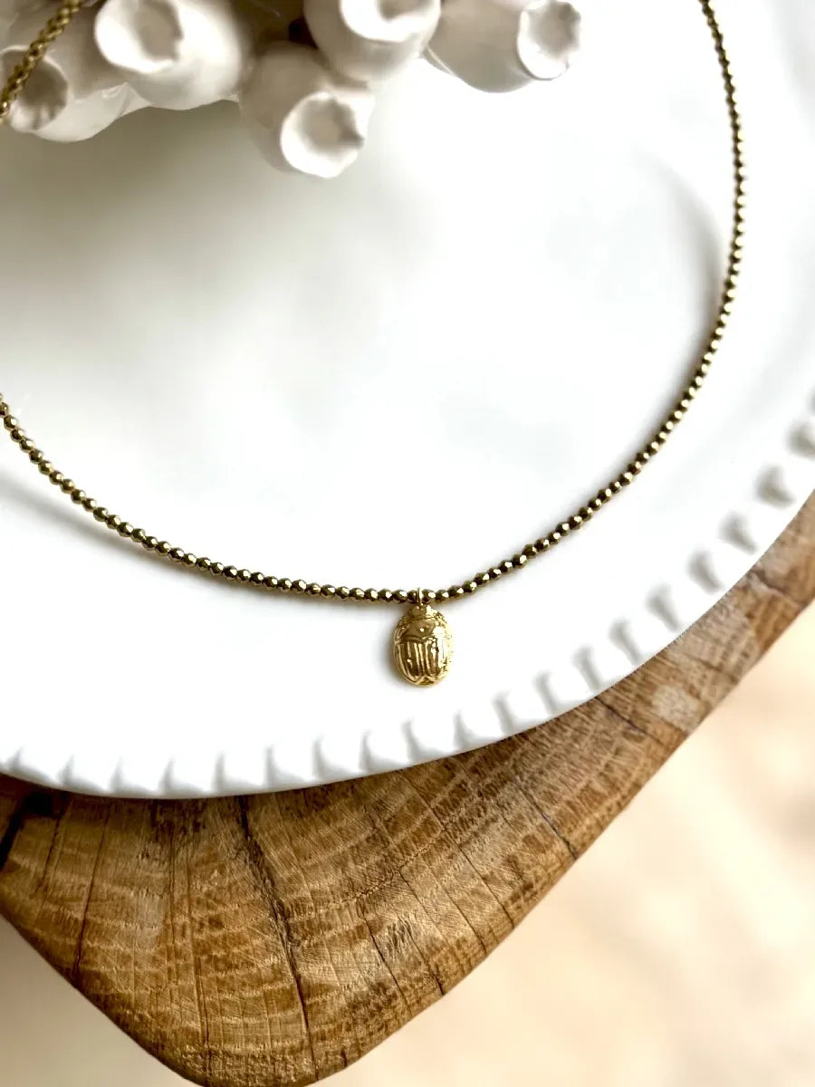 Collier en hématite - Paulette Quincaillerie