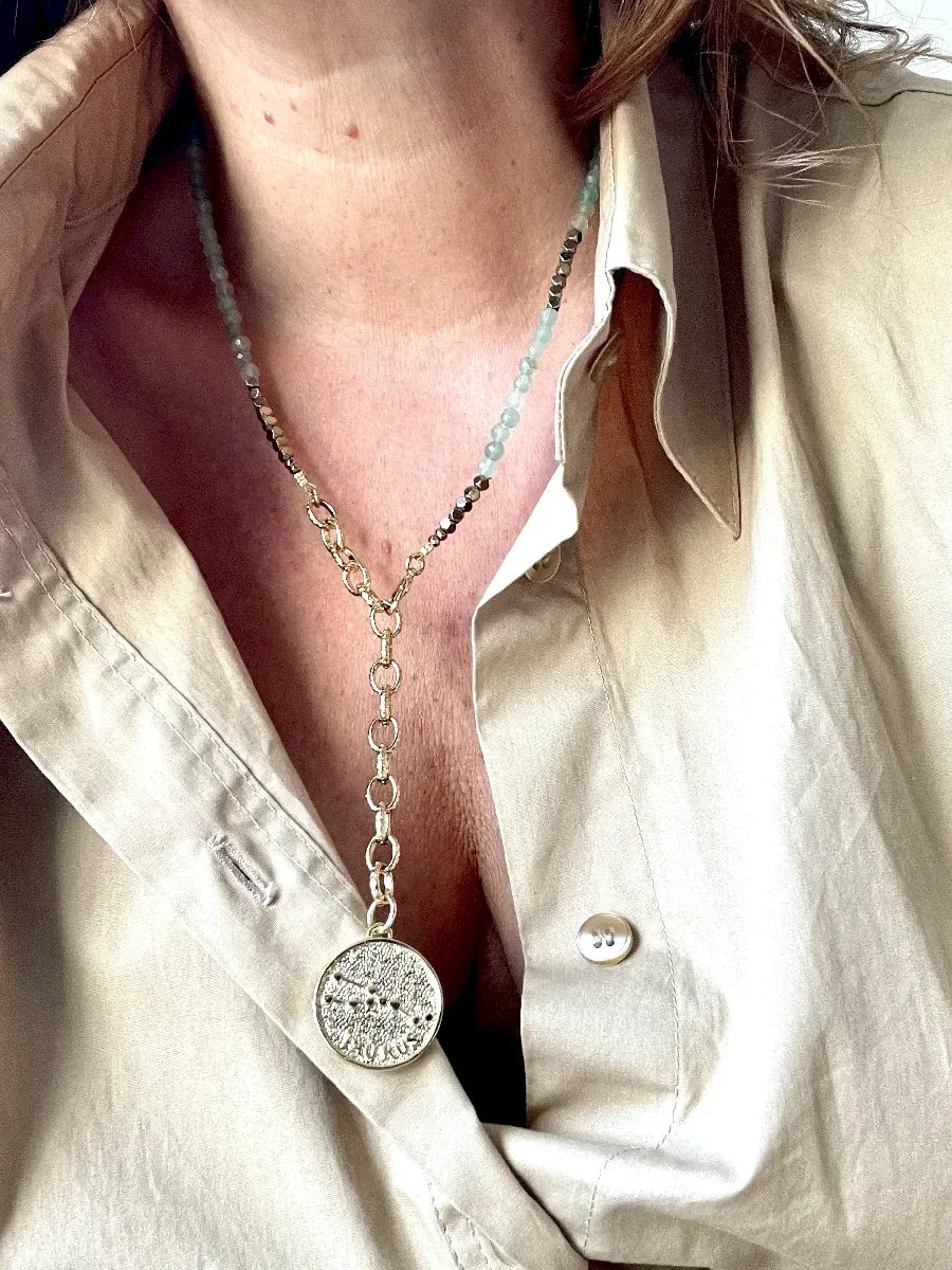 collier taureau aventurine astro