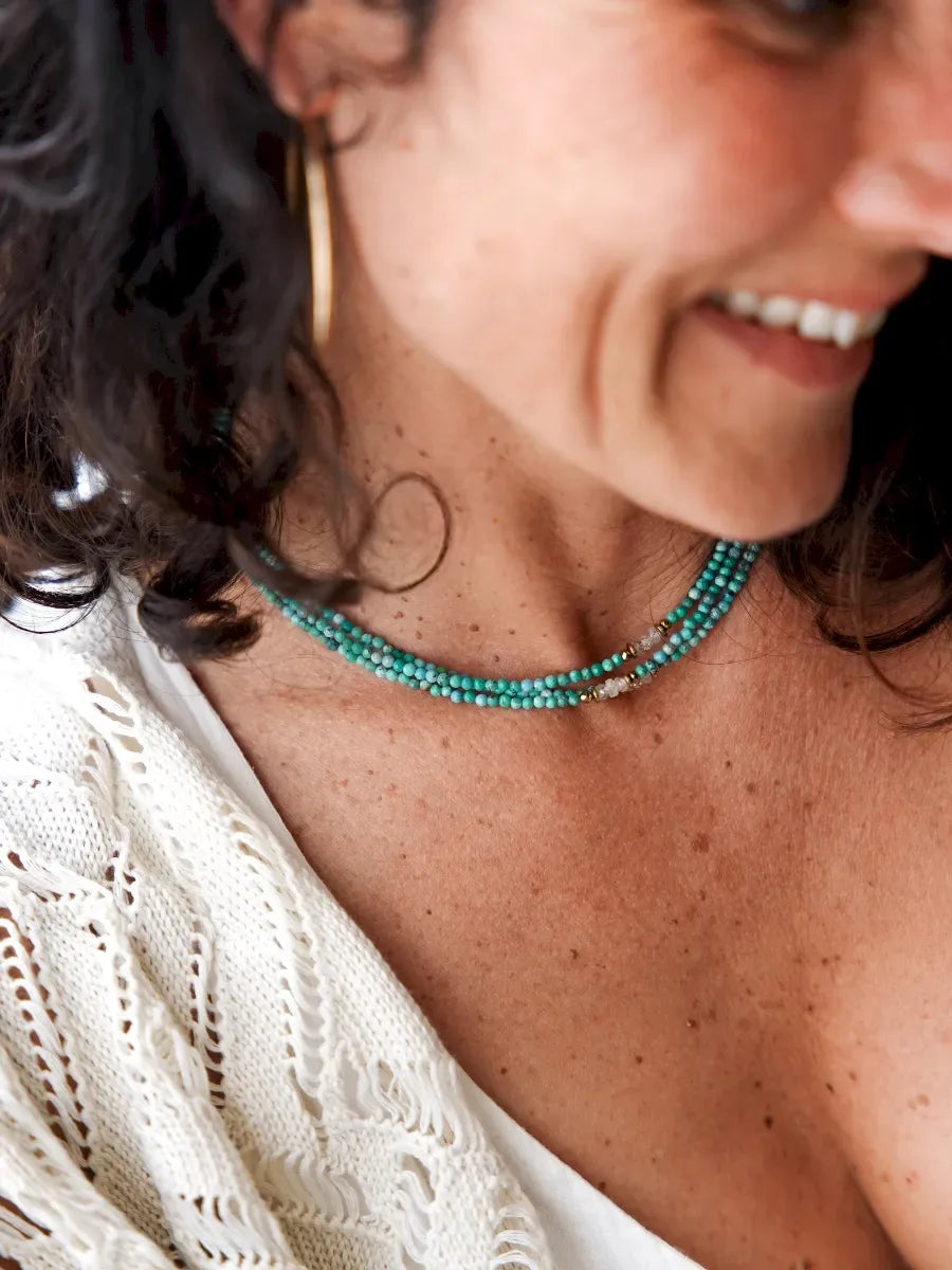 collier chrysocolle