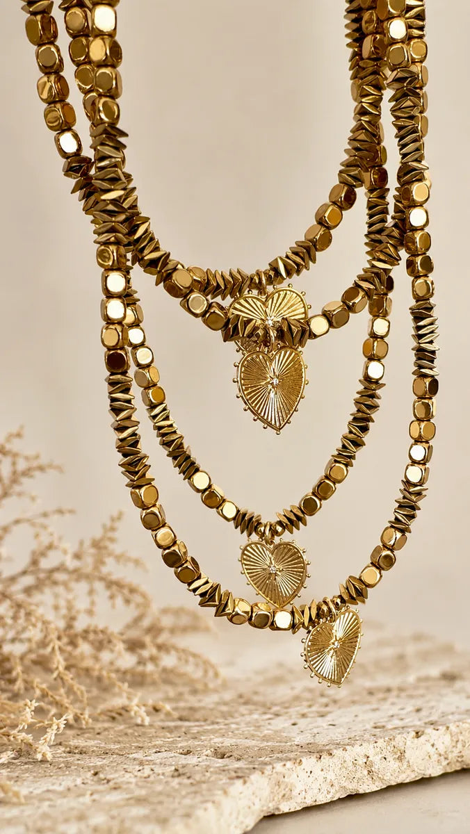 Collier en hématite, vue 5 - Paulette Quincaillerie