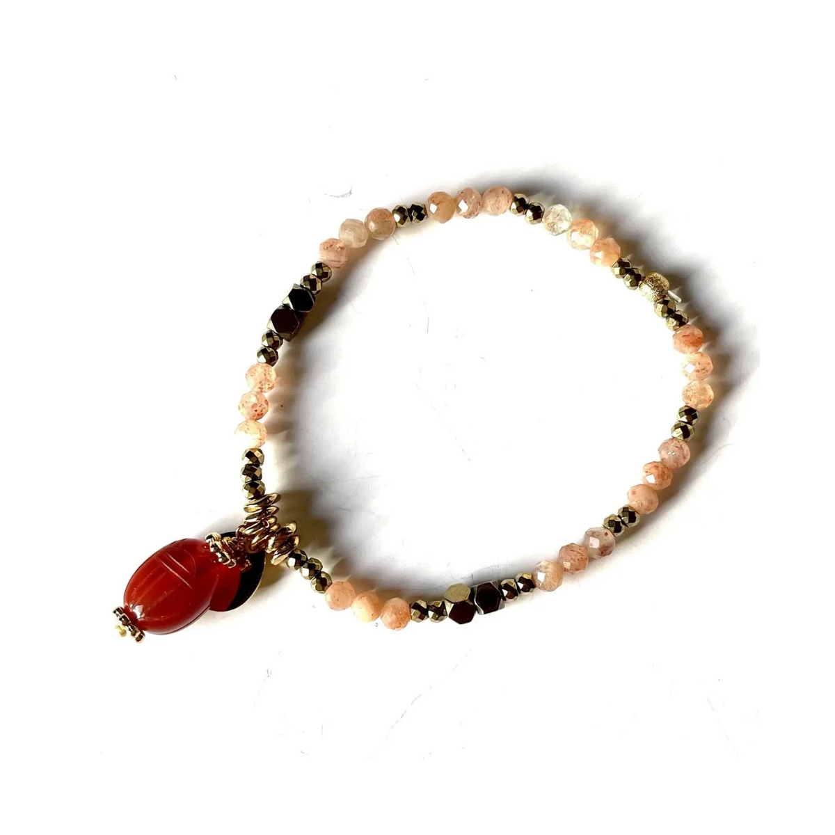 bracelet totem cronaline pierre de soleil