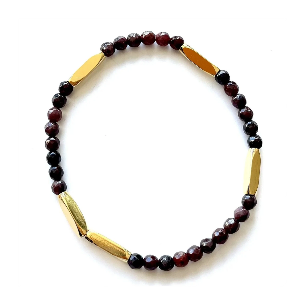 bracelet pure grenat