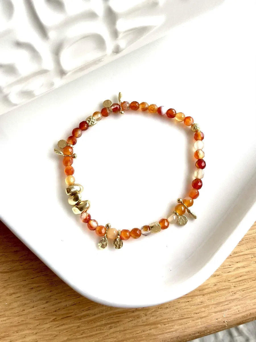 BRACELET LUCIA CORNALINE