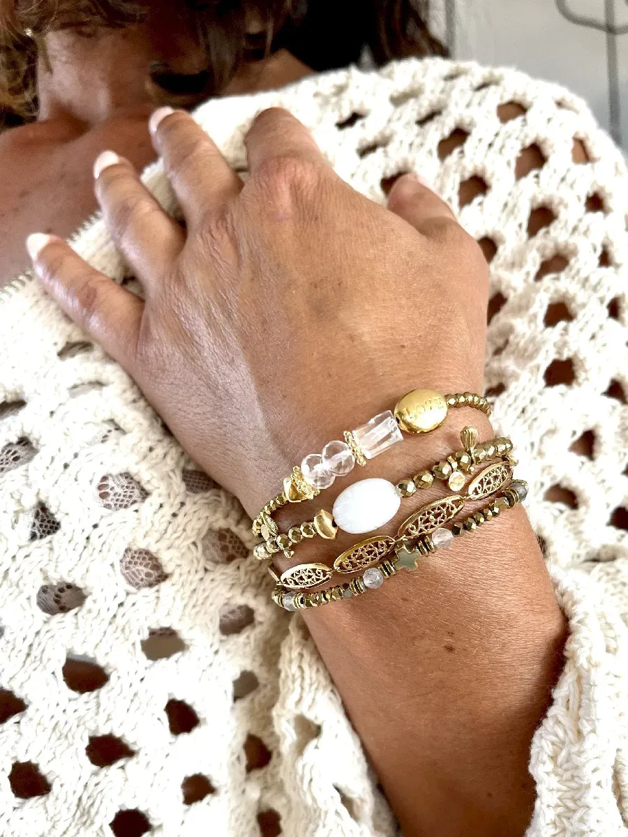 Bracelet en labradorite - Paulette Quincaillerie