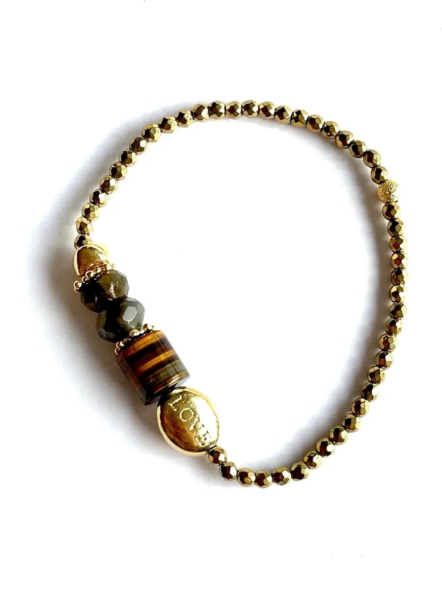 BRACELET GAIA OEIL DE TIGRE