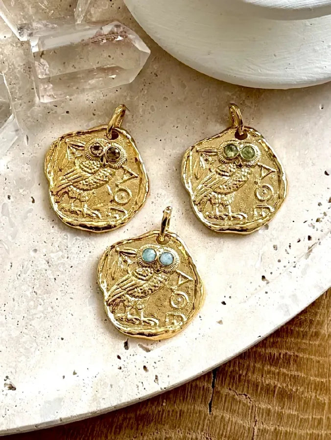 Charms en citrine, vue 5 - Paulette Quincaillerie