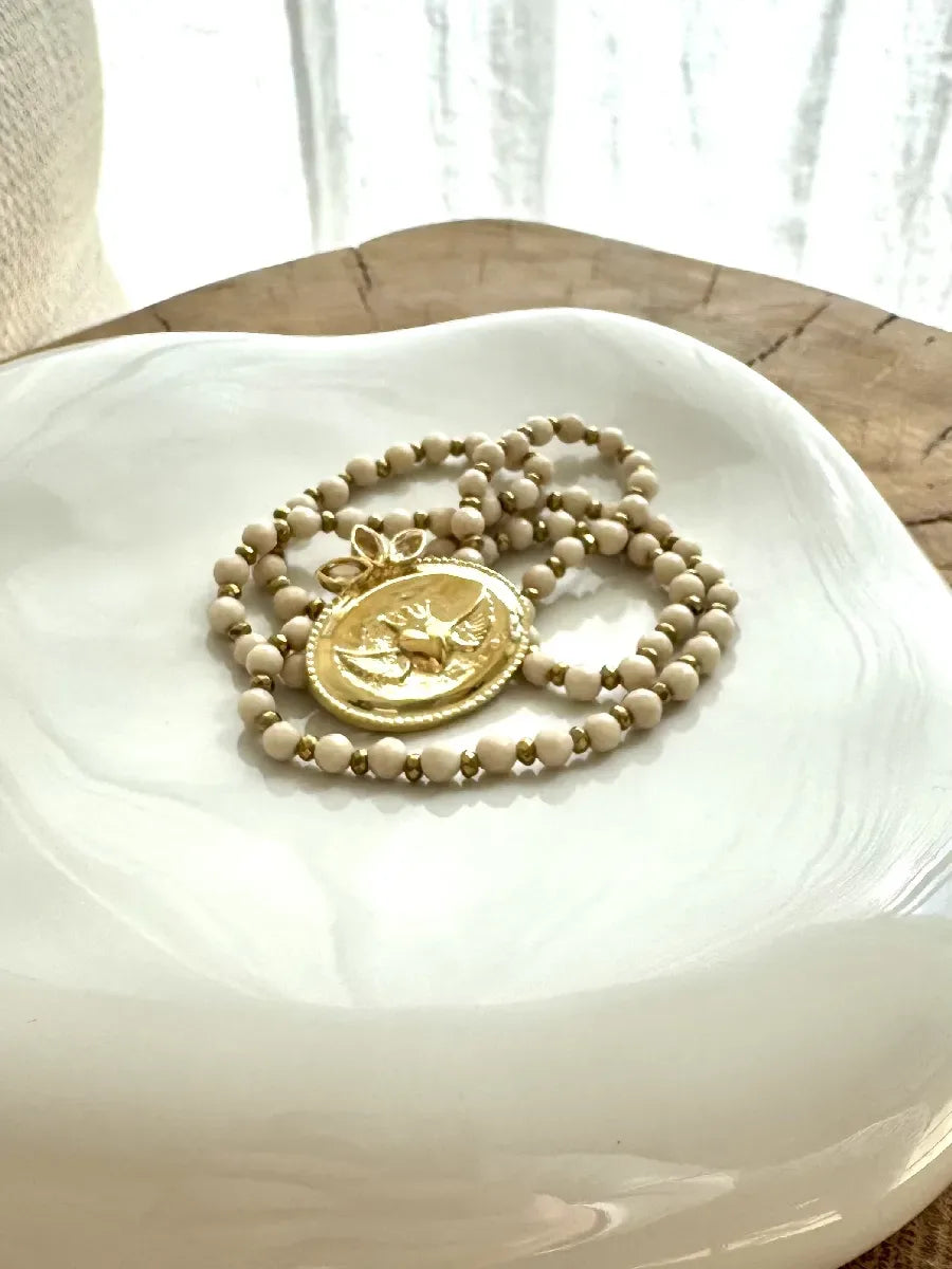 Pendentif en citrine, vue 5 - Paulette Quincaillerie