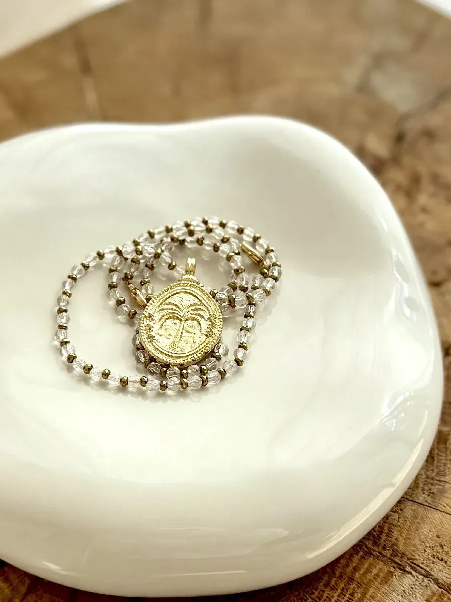 Médaille en citrine, vue 5 - Paulette Quincaillerie