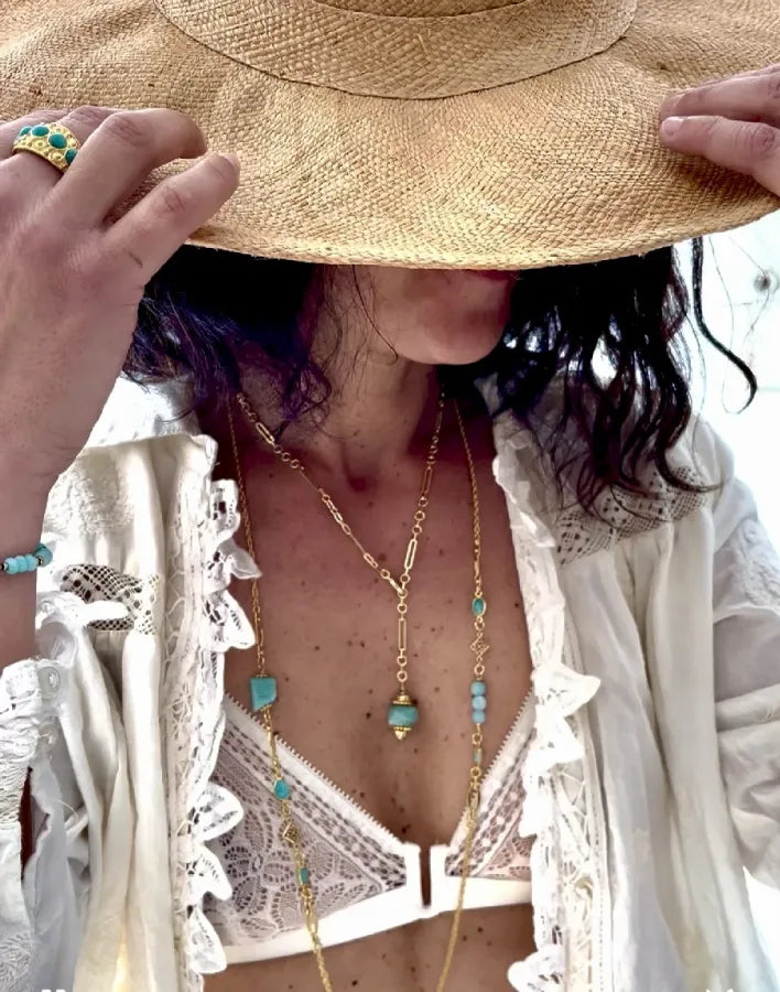 SAUTOIR BOLA AMAZONITE createur francais paulettequincaillerie_1