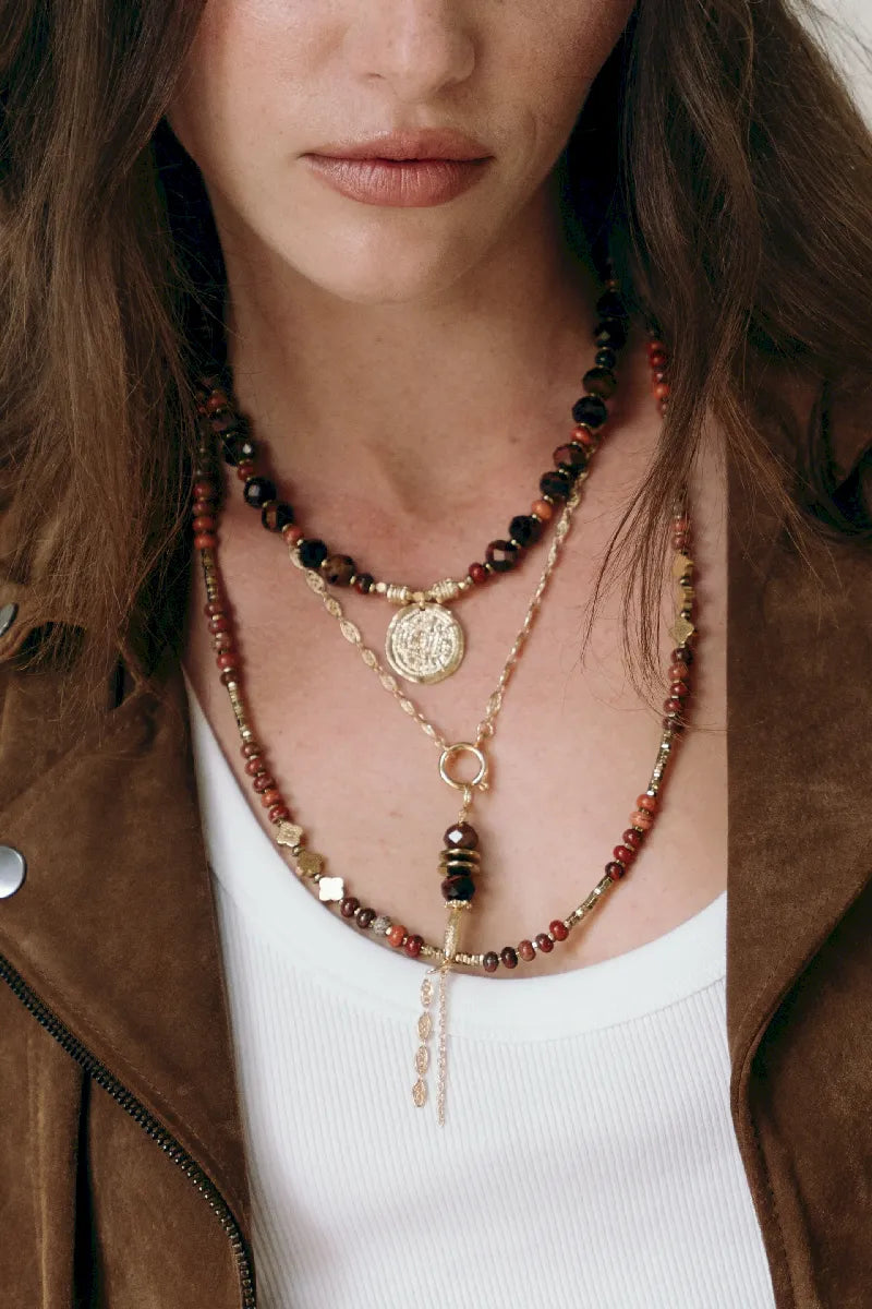 bijoux jaspe rouge 