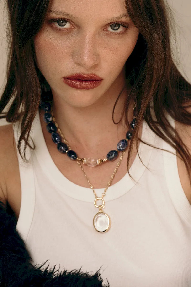 COLLIER GRACE SODALITE