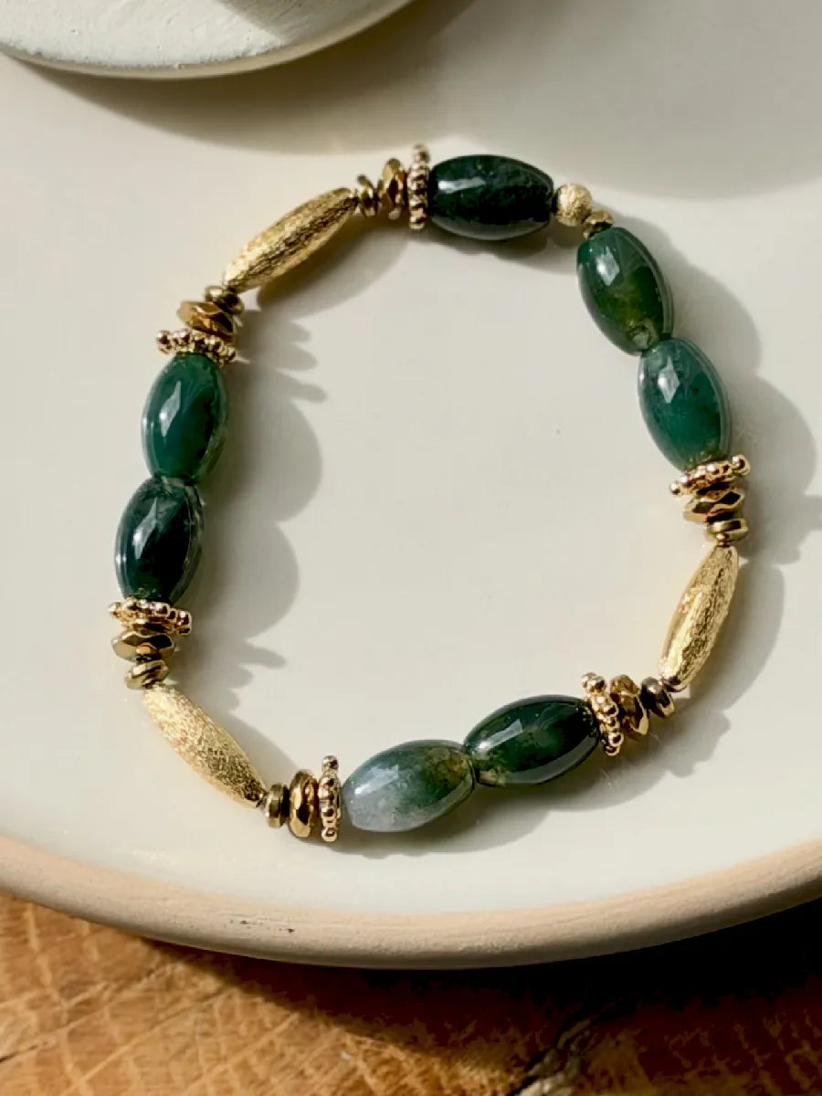 BRACELET TURANE AGATE MOUSSE