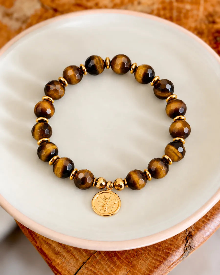 BRACELET ELENA OEIL DE TIGRE