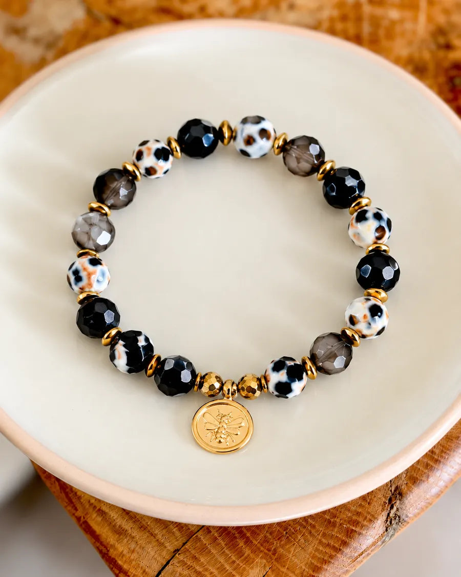 BRACELET ELENA AGATE BRÉSILIENNE