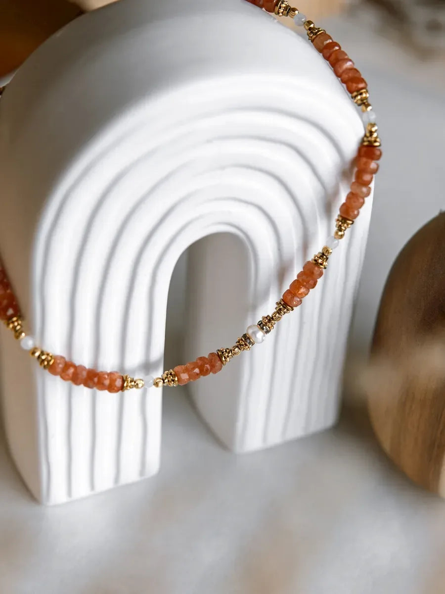 collier pierre de soleil