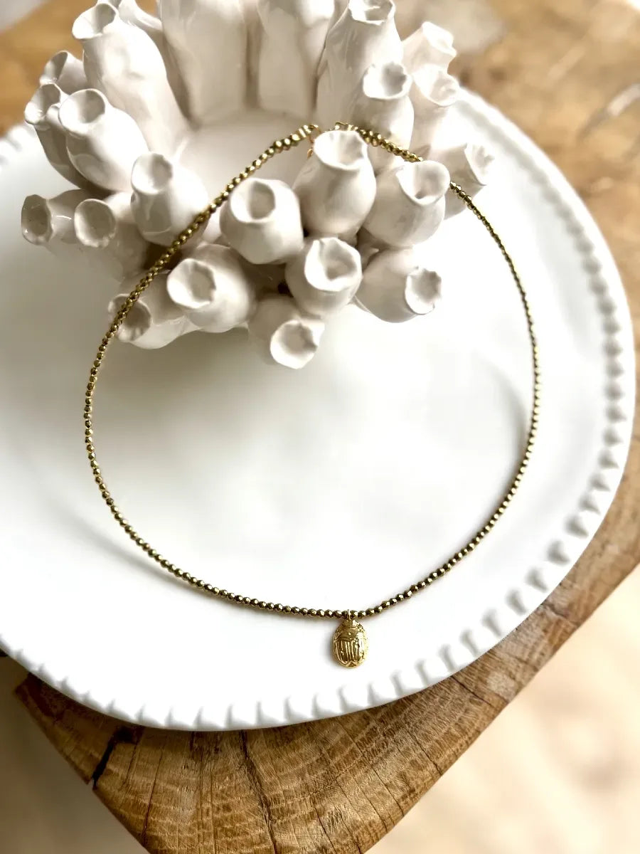 Collier en hématite, vue 4 - Paulette Quincaillerie