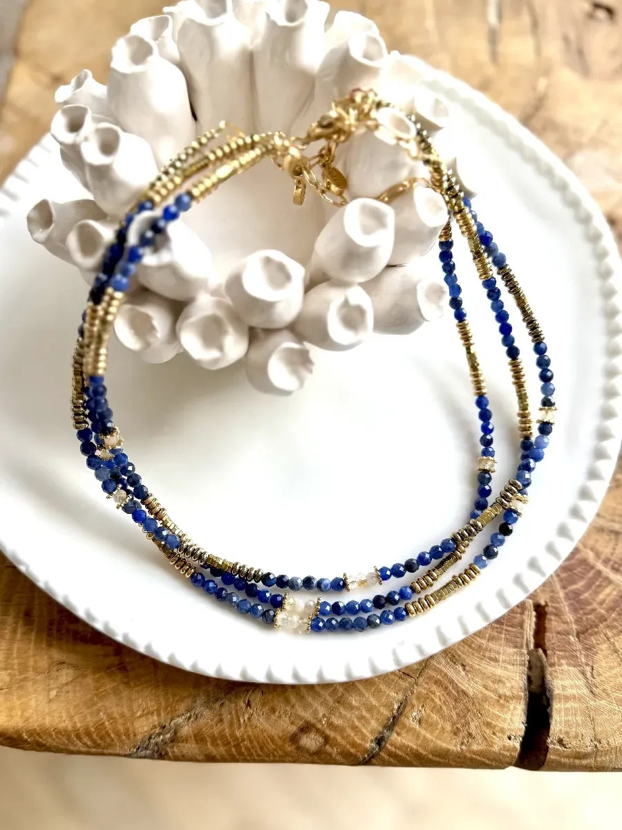 Collier en quartz rutile - Paulette Quincaillerie