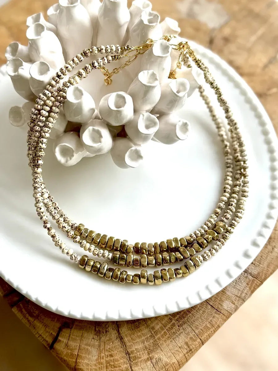 Collier en hématite - Paulette Quincaillerie