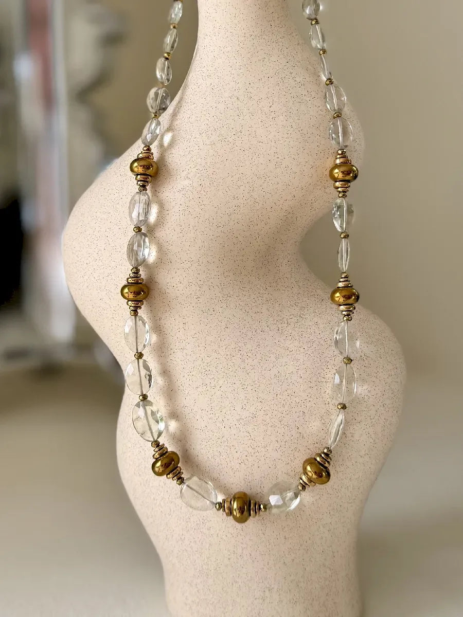 Collier en améthyste, vue 4 - Paulette Quincaillerie
