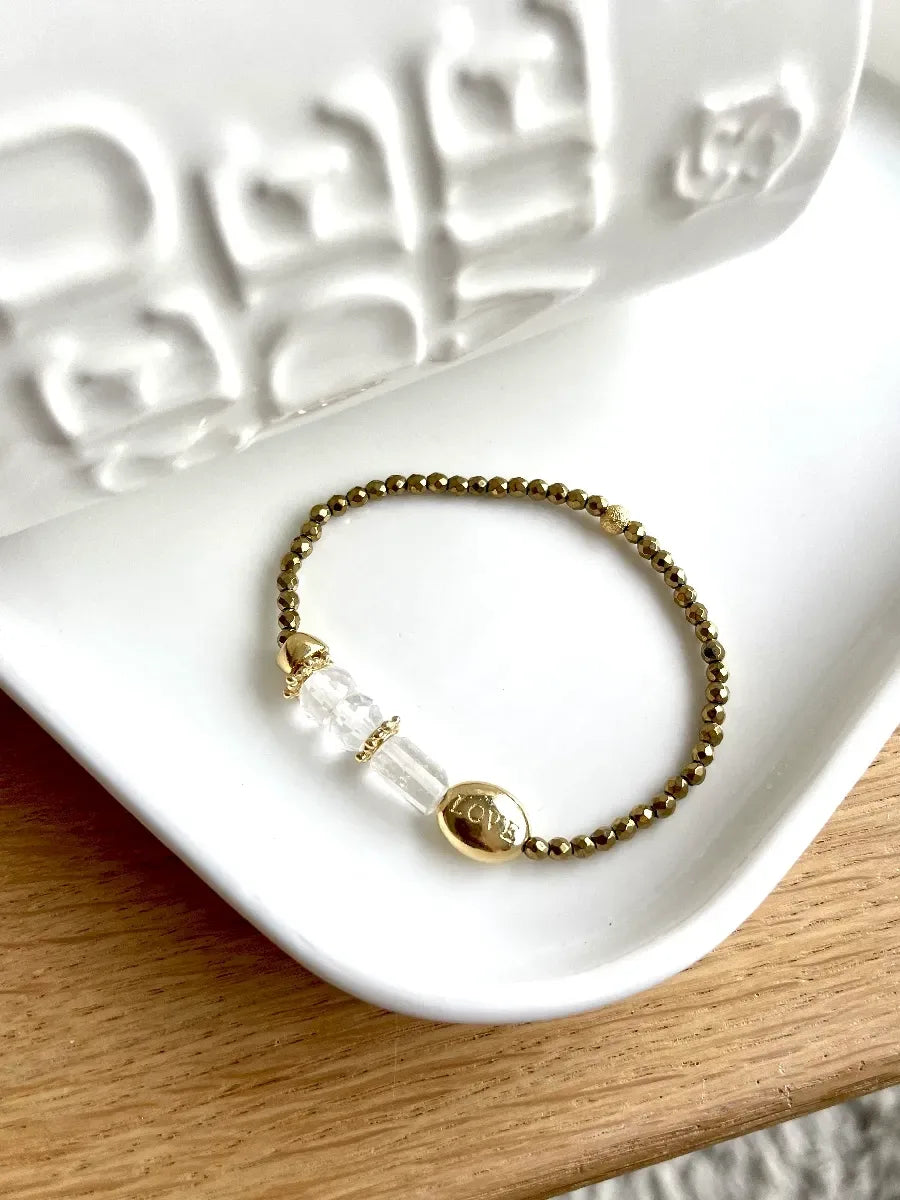 bracelet gaia cristal de roche