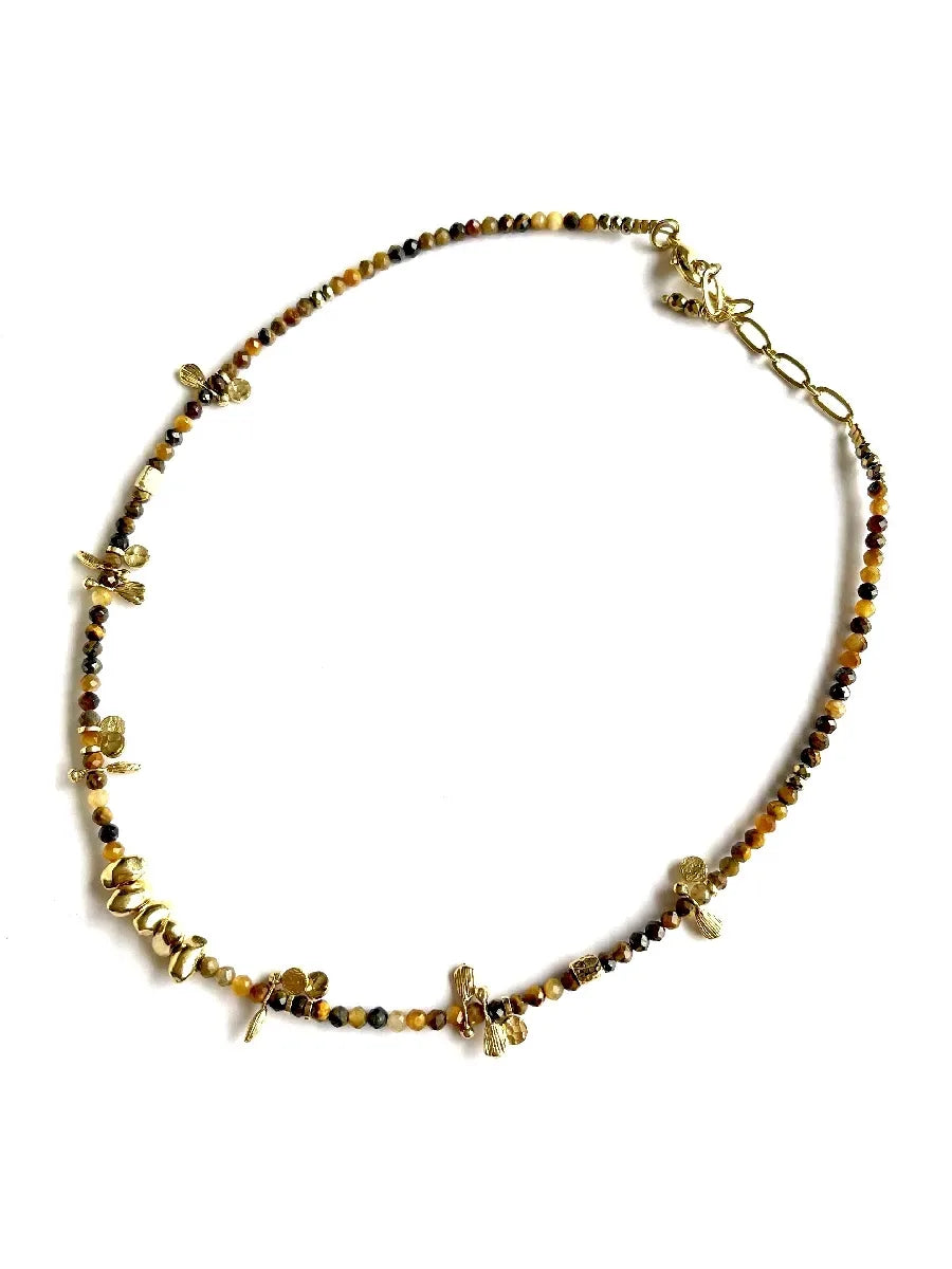 collier lucia oeil de tigre