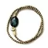 paulettequincaillerie-bijoux-createur-pierres-semi-précieuses-talisman-protection_506 BRACELET DOUBLE PROTECT SCARABEE