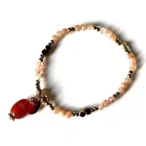 bracelet totem cronaline pierre de soleil