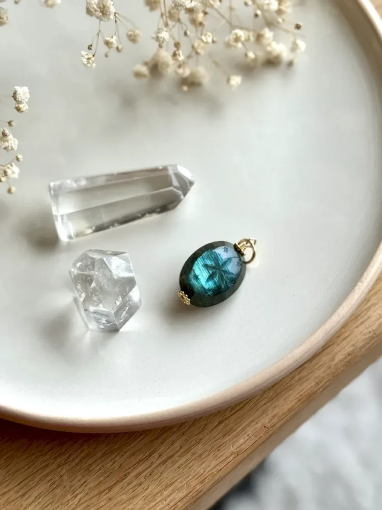 CHARMS BONNE ETOILE LABRADORITE - Protection, Confiance – Image 2